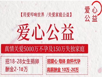 大同捐卵助孕生子 爱心志愿者招募